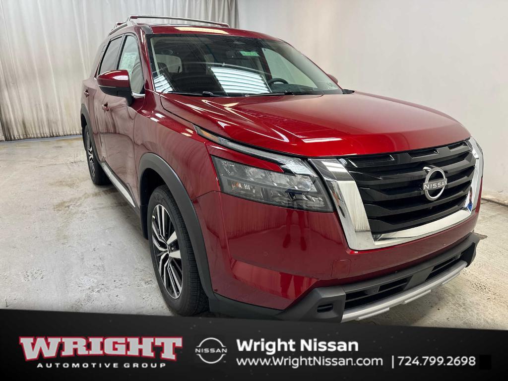new 2025 Nissan Pathfinder car, priced at $51,056