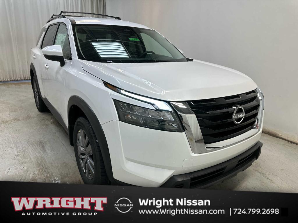 new 2025 Nissan Pathfinder car, priced at $42,284