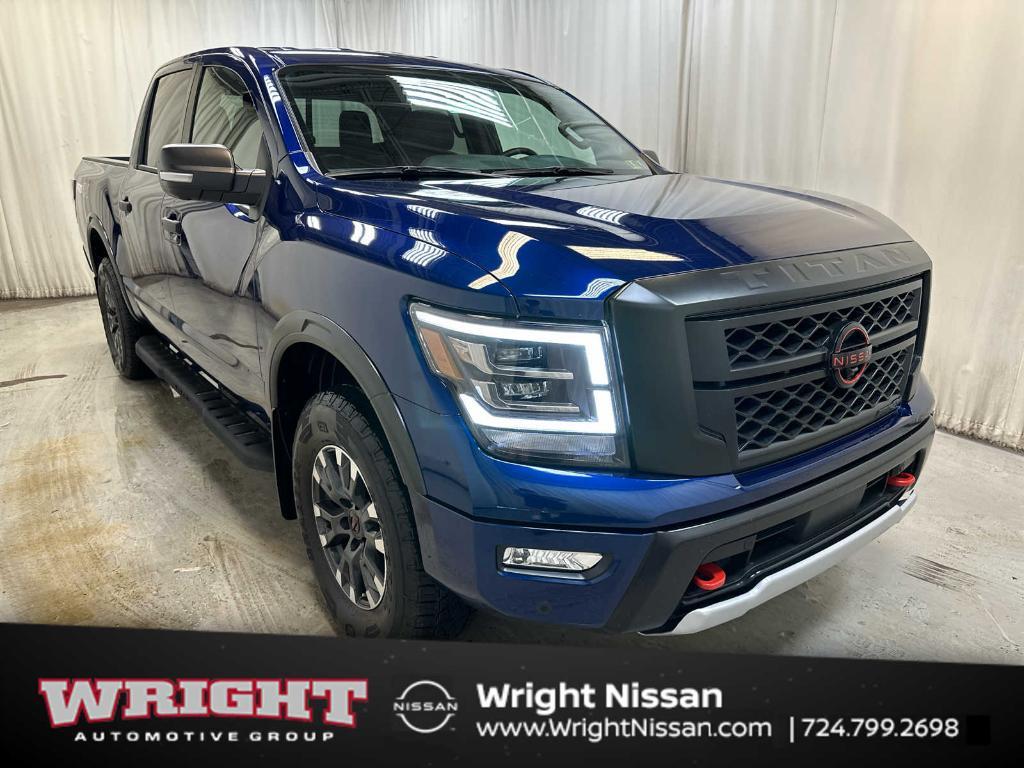 used 2024 Nissan Titan car, priced at $51,500
