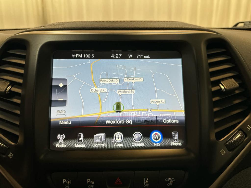used 2018 Jeep Cherokee car, priced at $14,988