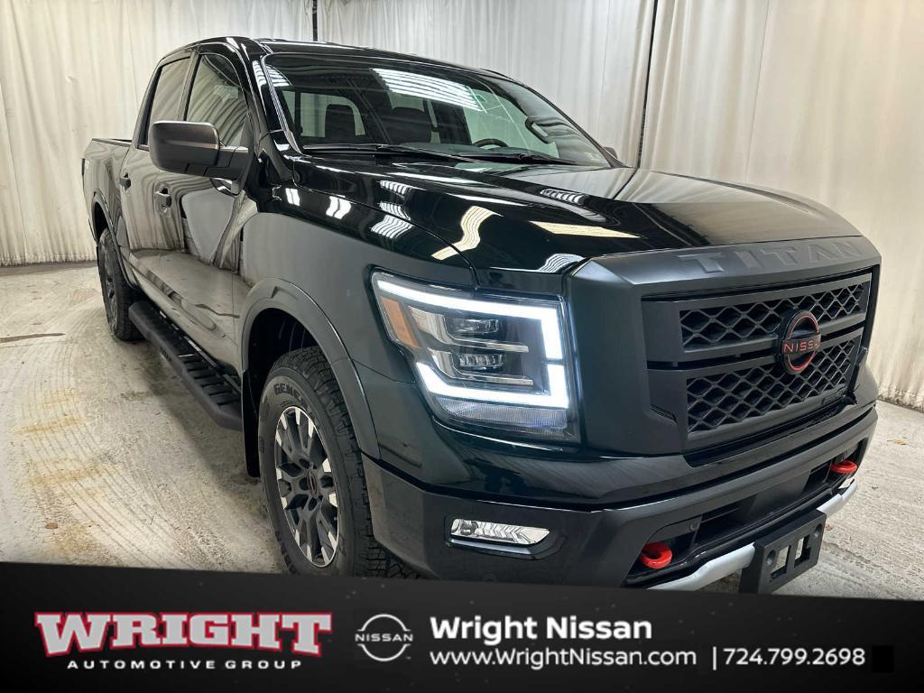 used 2024 Nissan Titan car, priced at $49,988