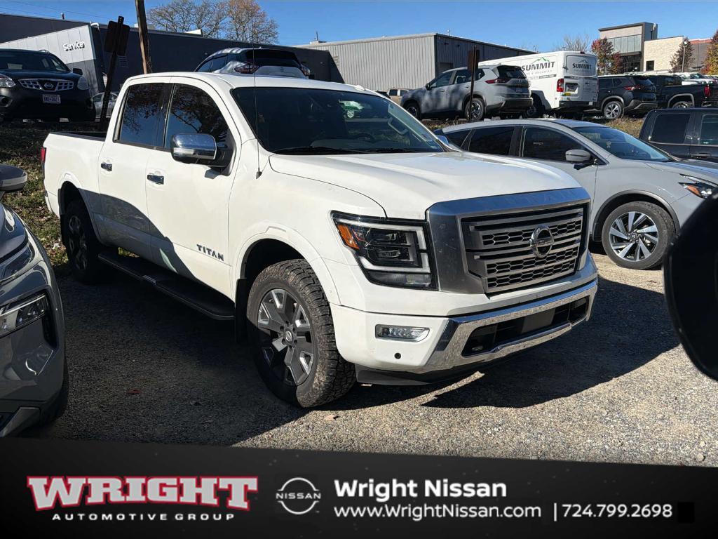 used 2021 Nissan Titan car, priced at $38,988