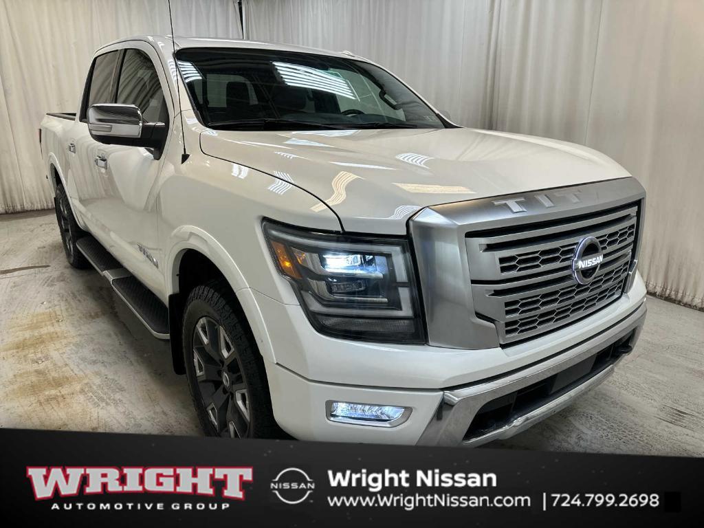 used 2021 Nissan Titan car, priced at $38,888