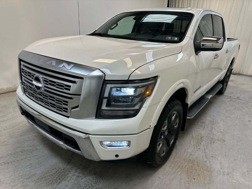 used 2021 Nissan Titan car, priced at $38,888