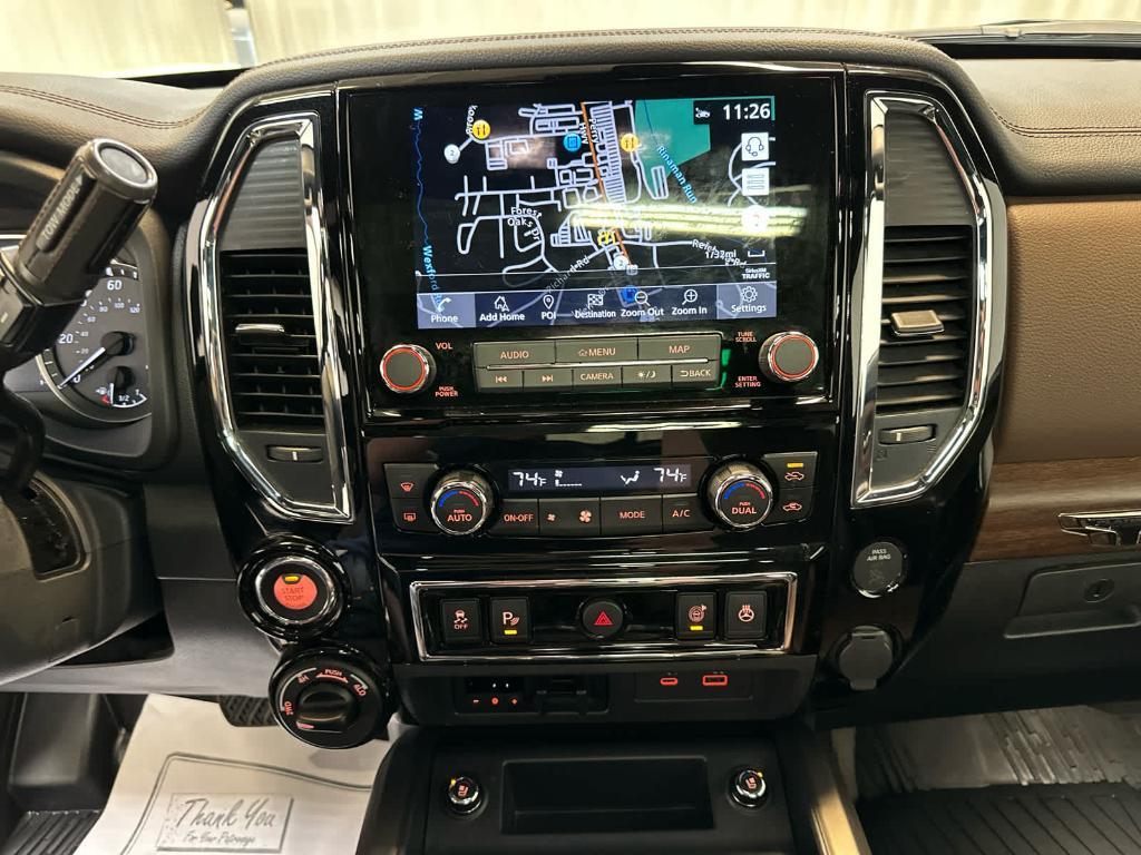 used 2022 Nissan Titan car, priced at $41,500