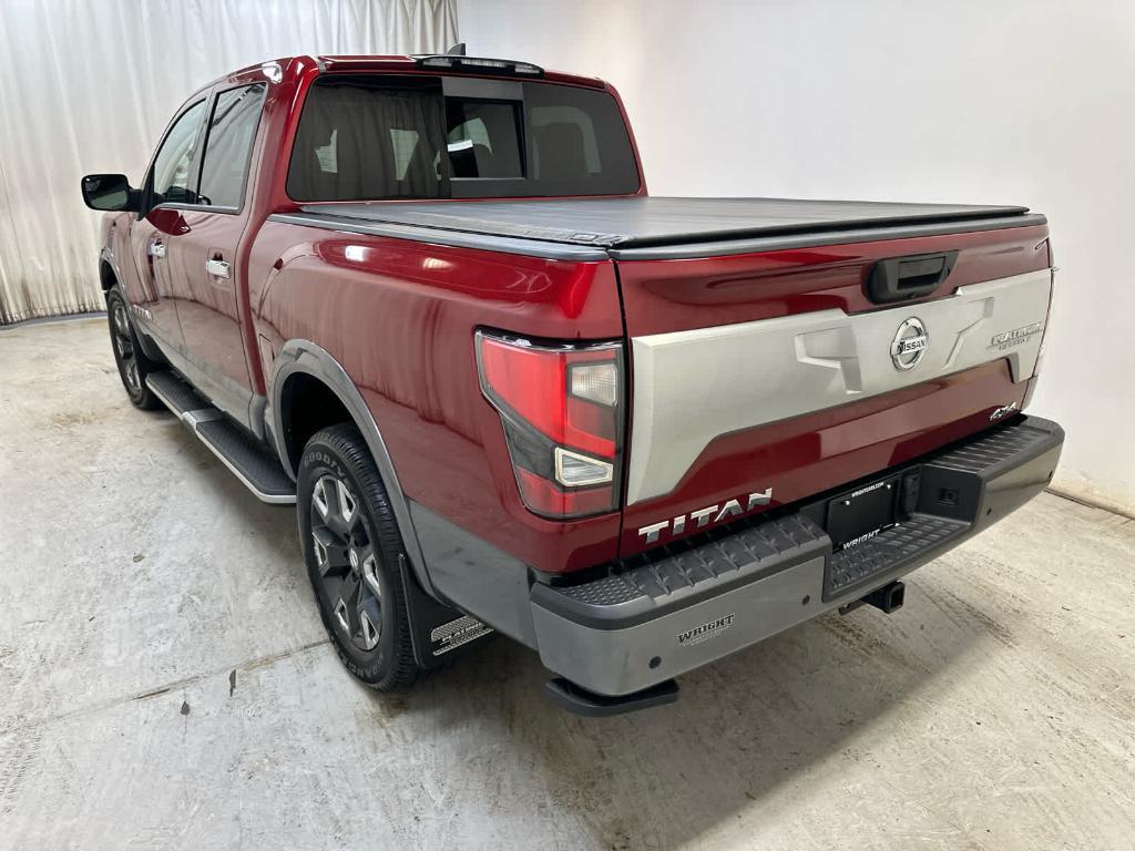 used 2022 Nissan Titan car, priced at $41,500