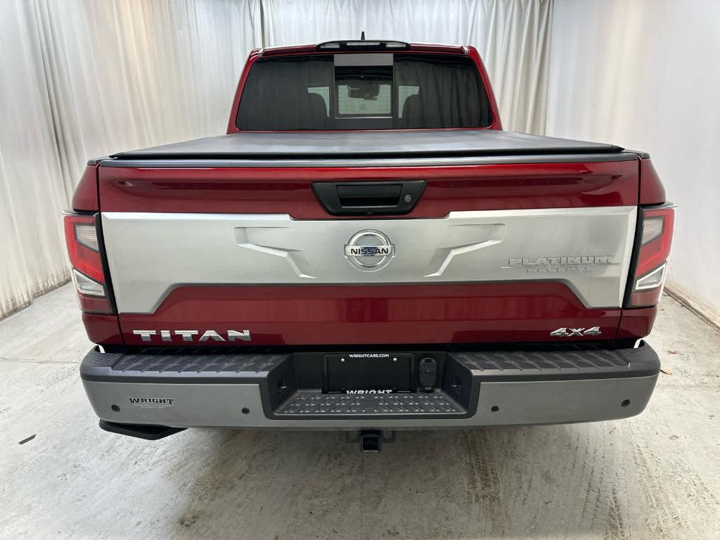 used 2022 Nissan Titan car, priced at $41,500