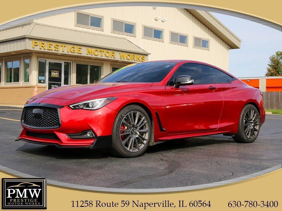 used 2017 INFINITI Q60 car, priced at $25,000