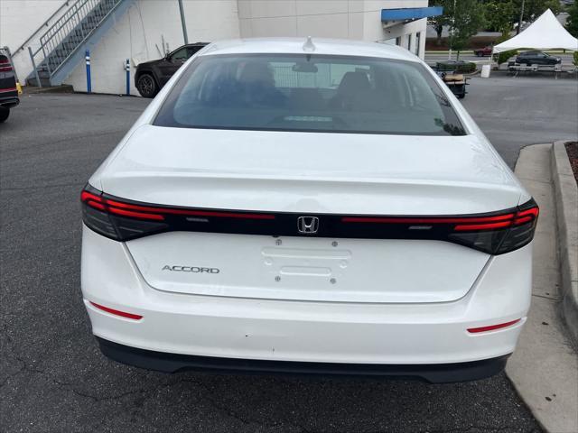 used 2024 Honda Accord car, priced at $27,946