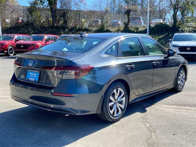 new 2025 Honda Civic car, priced at $25,400