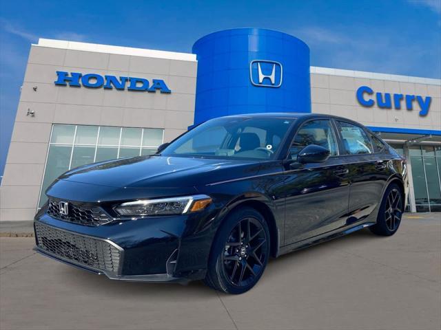 new 2025 Honda Civic Hybrid car, priced at $30,100