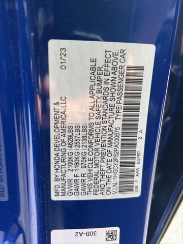 used 2023 Honda Accord Hybrid car, priced at $29,133