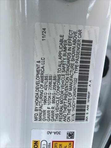 used 2025 Honda Accord car, priced at $26,295