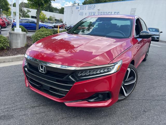 used 2021 Honda Accord car, priced at $24,645
