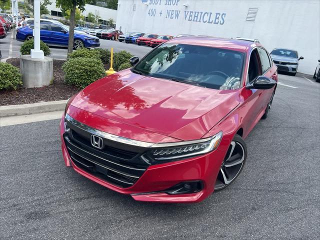 used 2021 Honda Accord car, priced at $24,645
