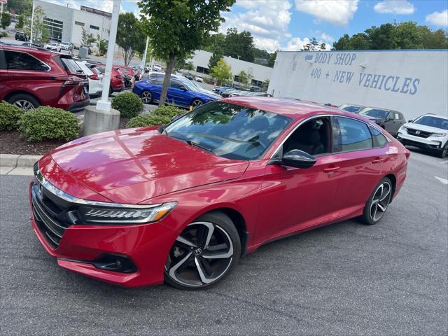 used 2021 Honda Accord car, priced at $24,645