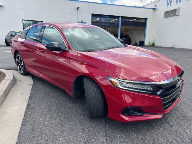 used 2021 Honda Accord car, priced at $24,645