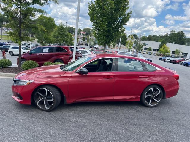 used 2021 Honda Accord car, priced at $24,645