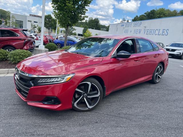 used 2021 Honda Accord car, priced at $24,645