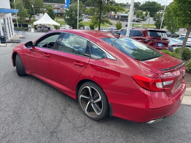used 2021 Honda Accord car, priced at $24,645