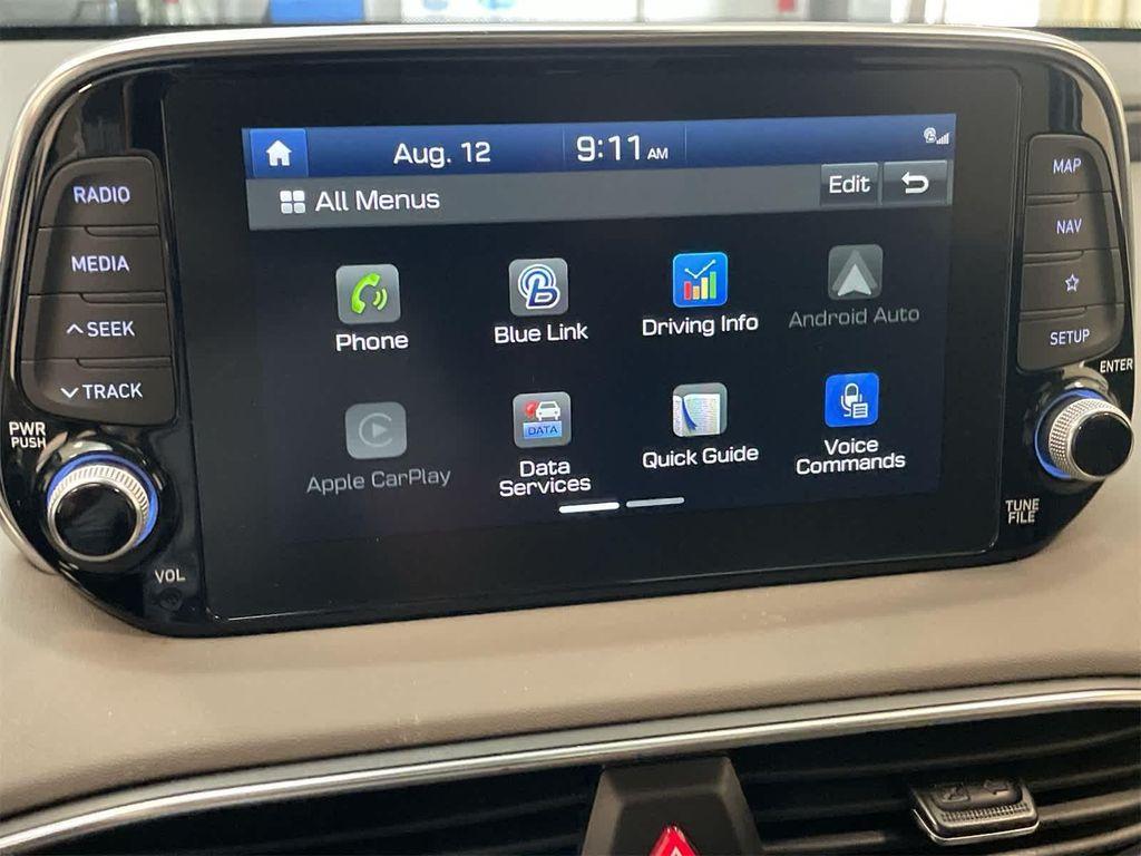 used 2020 Hyundai Santa Fe car, priced at $21,857