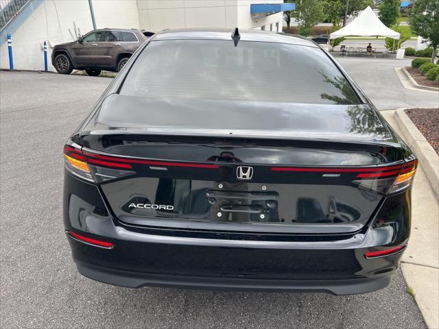 used 2024 Honda Accord car, priced at $27,694