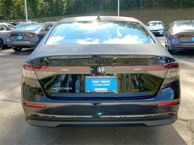 new 2025 Honda Accord car, priced at $29,390