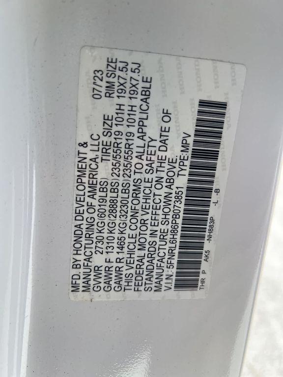 used 2023 Honda Odyssey car, priced at $38,144