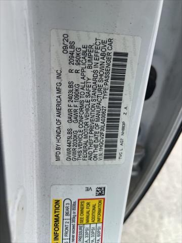 used 2020 Honda Accord car, priced at $25,839