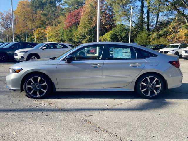 new 2025 Honda Civic Hybrid car, priced at $33,100