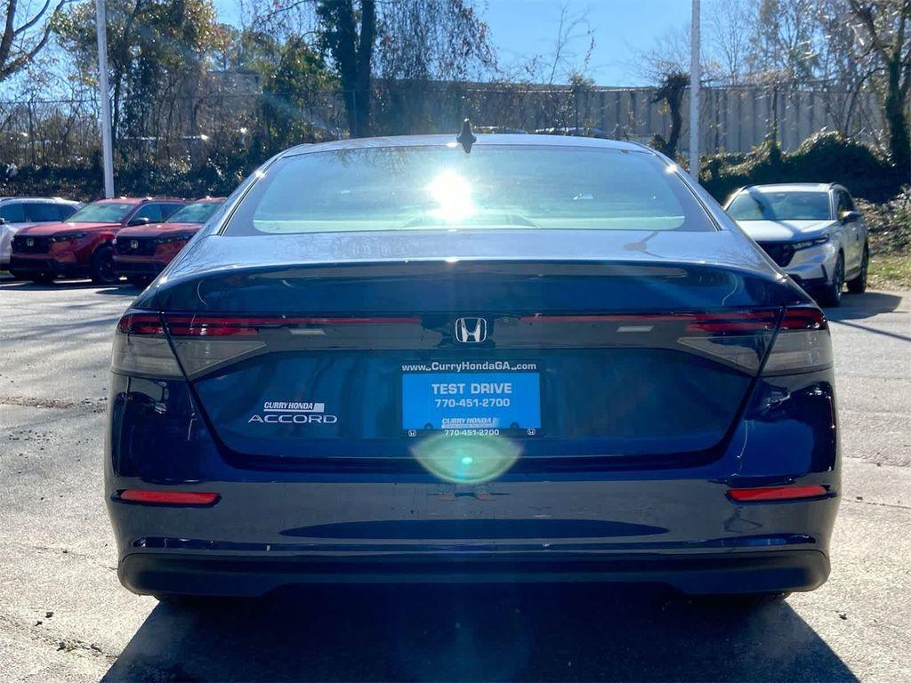 new 2025 Honda Accord car, priced at $31,755