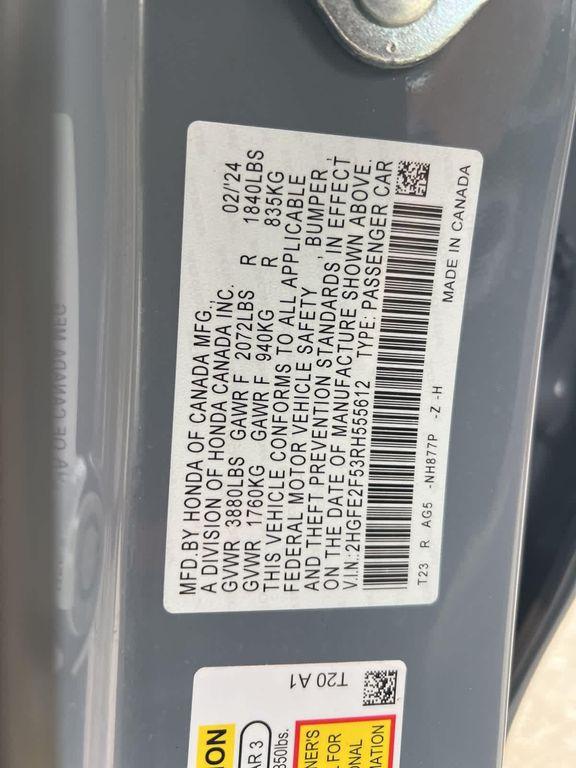 used 2024 Honda Civic car, priced at $24,538