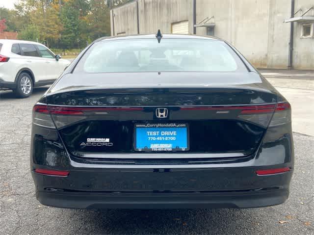 new 2025 Honda Accord car, priced at $31,655