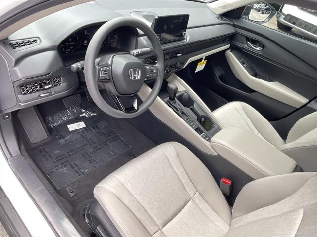 new 2025 Honda Accord car, priced at $32,165