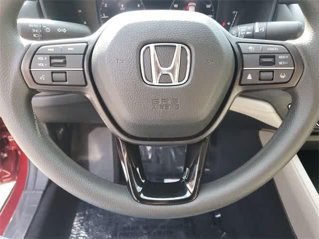 new 2024 Honda Accord car, priced at $29,445