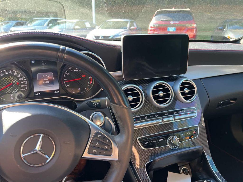 used 2018 Mercedes-Benz AMG C 43 car, priced at $27,422