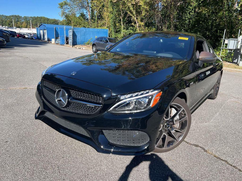 used 2018 Mercedes-Benz AMG C 43 car, priced at $27,422