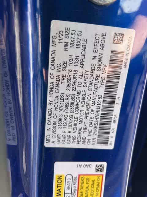 used 2024 Honda CR-V car, priced at $34,129