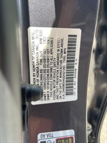 used 2016 Honda CR-V car, priced at $17,735
