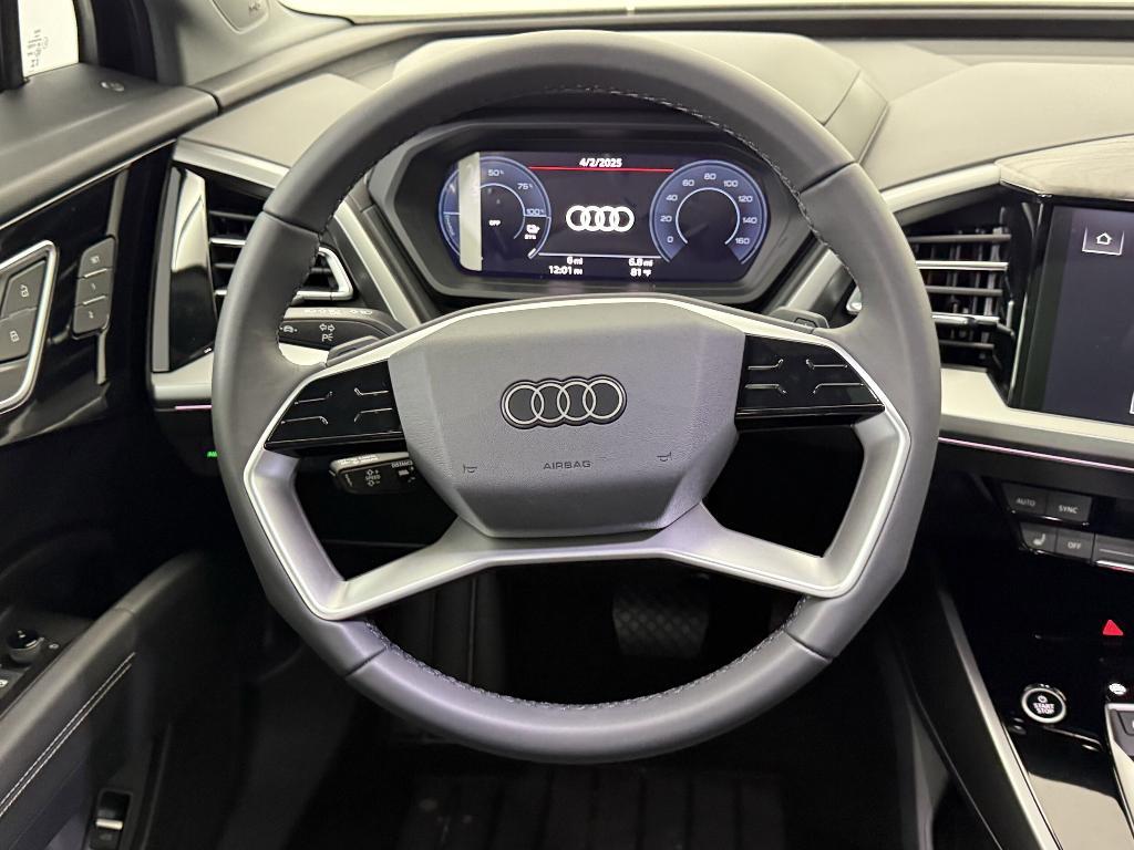 new 2025 Audi Q4 e-tron car, priced at $62,001