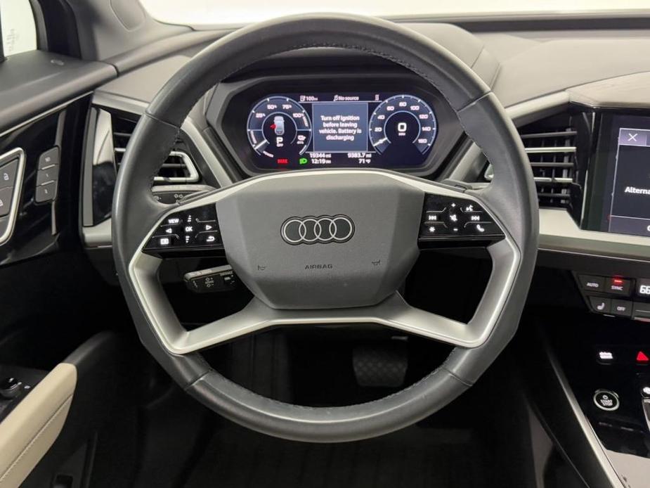 used 2024 Audi Q4 e-tron car, priced at $36,999