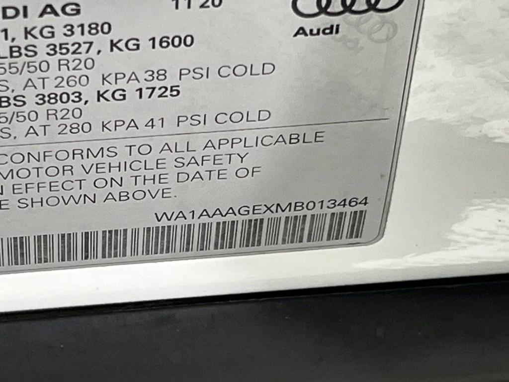 used 2021 Audi e-tron car, priced at $23,996