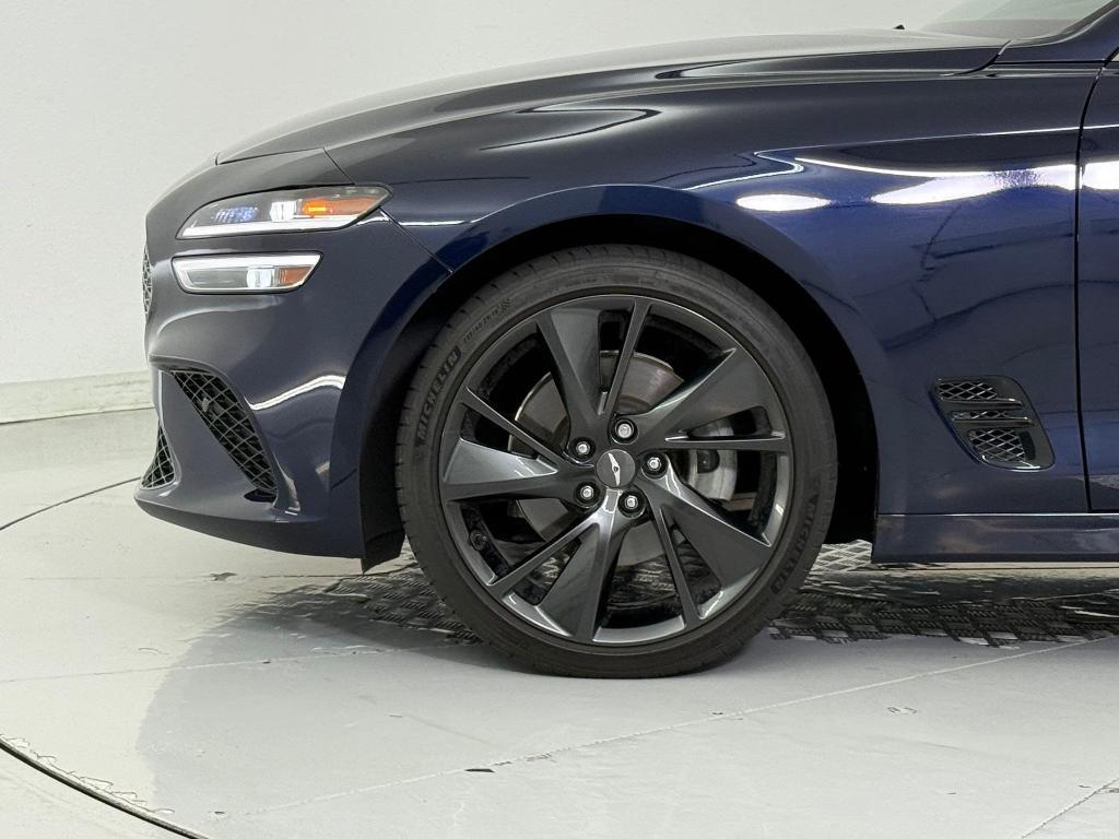 used 2023 Genesis G70 car, priced at $30,999