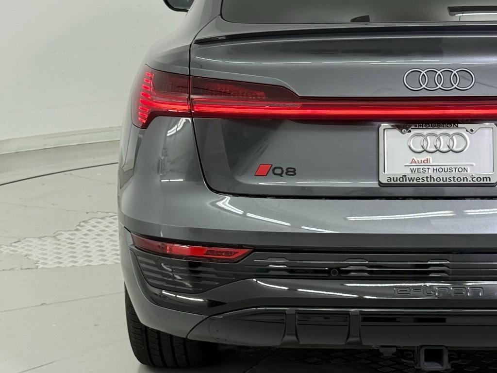 used 2024 Audi Q8 e-tron car, priced at $44,496