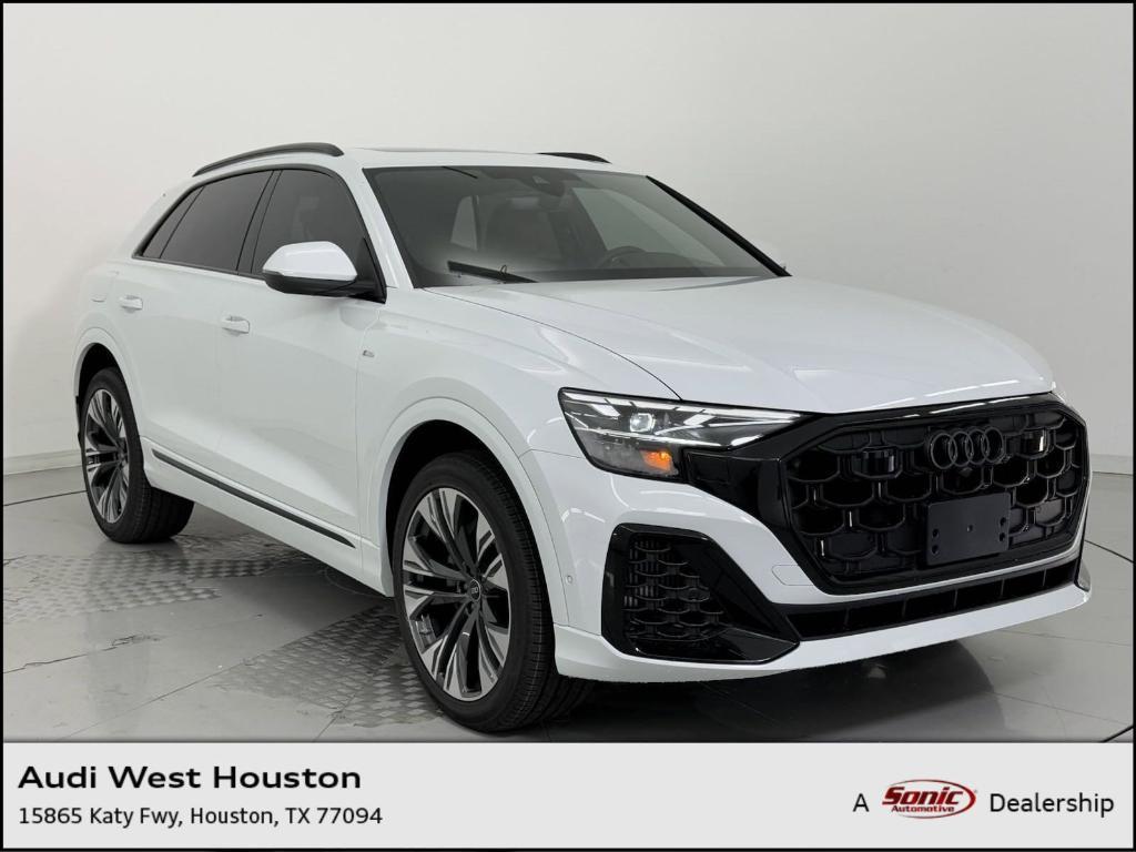 new 2025 Audi Q8 car, priced at $78,131