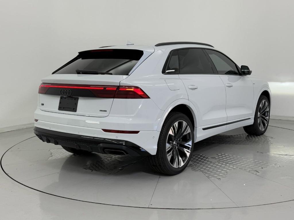 new 2025 Audi Q8 car, priced at $78,131