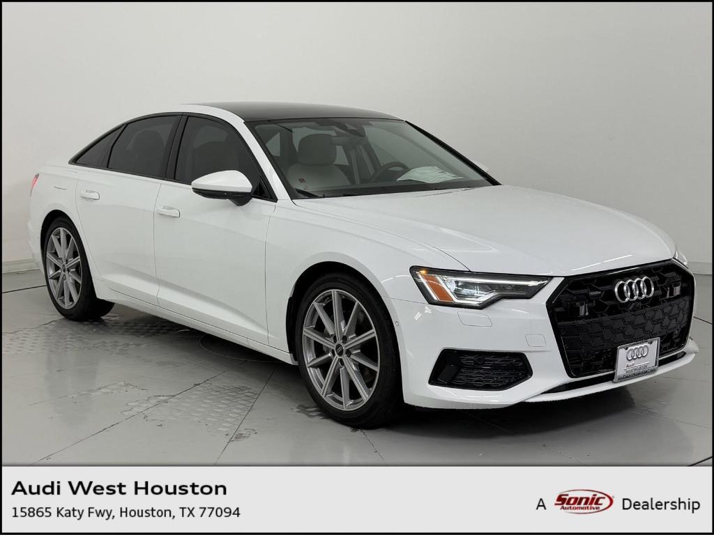 new 2025 Audi A6 car, priced at $55,521