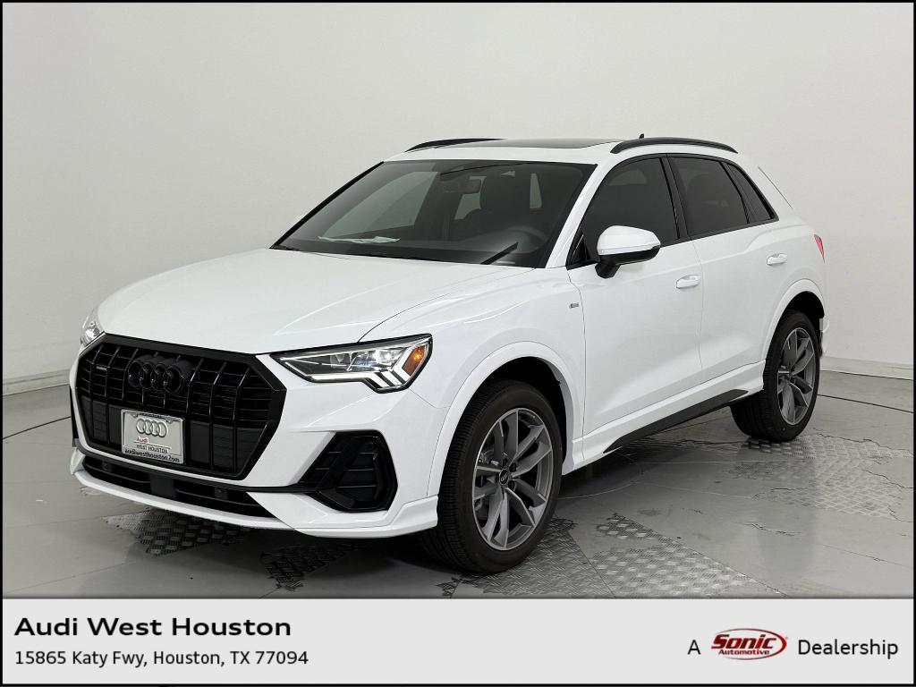 new 2025 Audi Q3 car, priced at $43,321