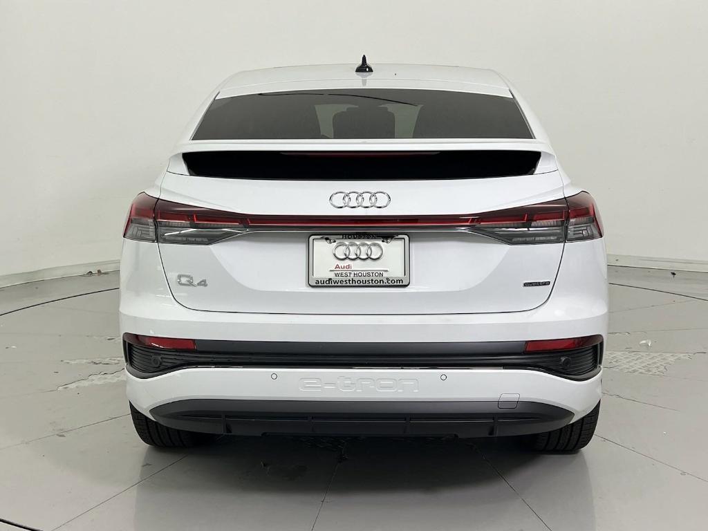 new 2024 Audi Q4 e-tron Sportback car, priced at $61,603