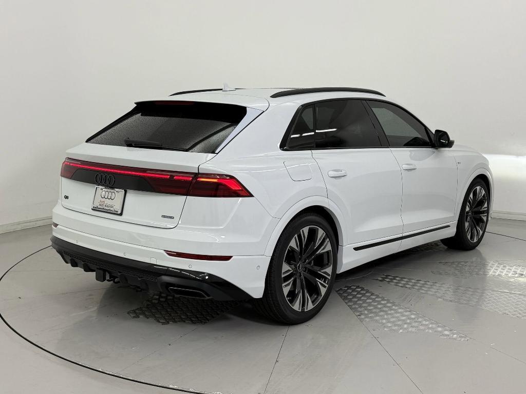 new 2025 Audi Q8 car, priced at $82,381
